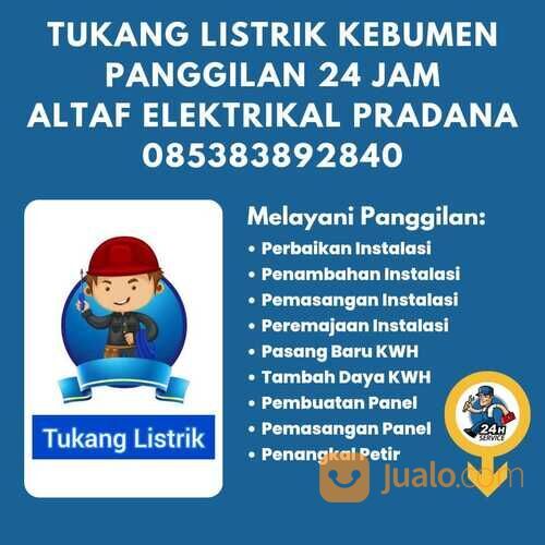 Tukang Listrik Buluspesantren Kebumen 085383892840