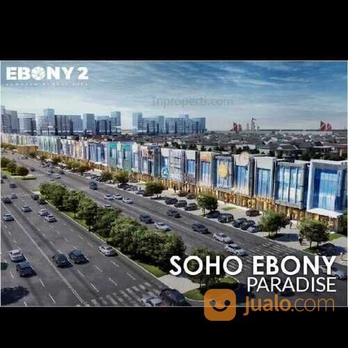 Ruko Soho Ebony SRD Golf Islans PIK Kawasan komersial 24 jam