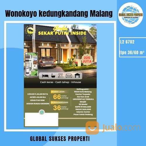 Rumah murah di Graha Sekar Putih Inside dekat GOR Ken Arok Malang