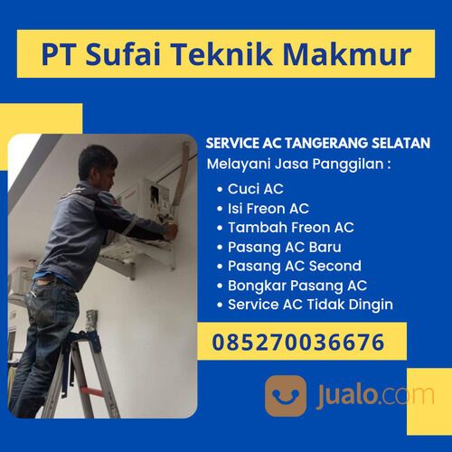 Jasa Cuci AC Pamulang Tangerang Selatan 085270036676