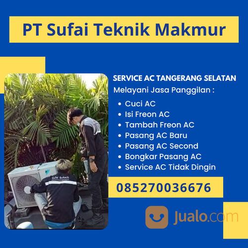 Jasa Cuci AC Pamulang Tangerang Selatan 085270036676