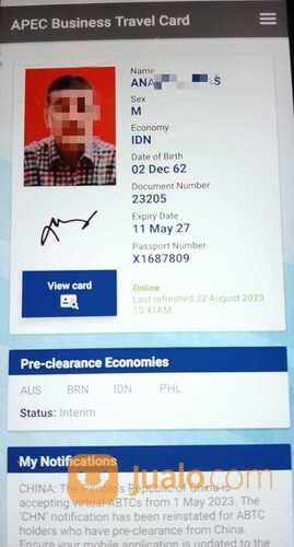 #08116828737 Jasa Pengurusan Kartu Apec Bisnis ABTC