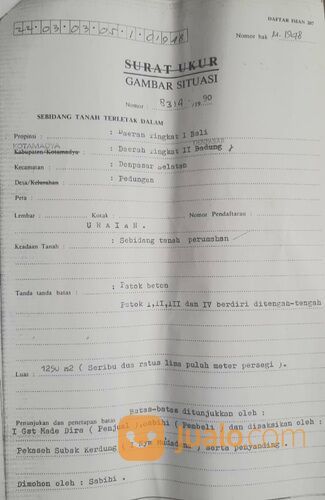 Tanah 12,5 are, FREE RUMAH 2 LT, Jl. Pulau Belitung Pedungan Denpasar