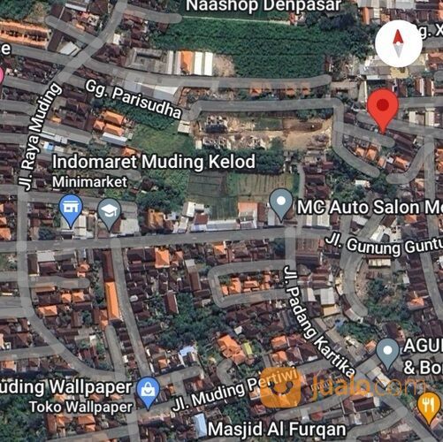 Tanah 1 are, Jl. Raya Muding Gg. Parisudha Kerobokan Kaja Kuta Utara