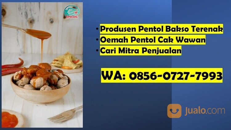 WA: 0856-0727-7993 Oemah Pentol Spesial Cak Wawan - Produsen Pentol Daging Mercon Surabaya Sidoarjo