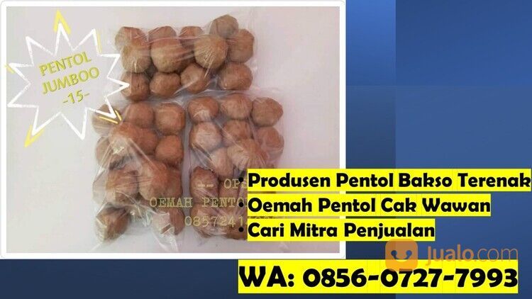 WA: 0856-0727-7993 Oemah Pentol Spesial Cak Wawan - Produsen Pentol Daging Mercon Surabaya Sidoarjo