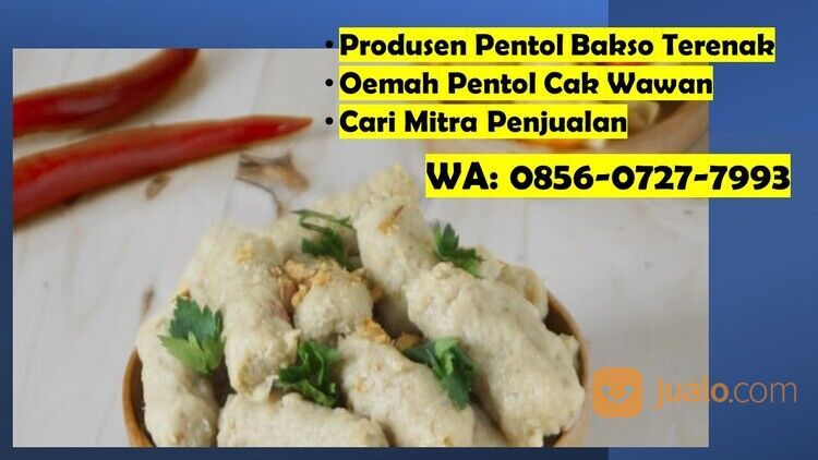 WA: 0856-0727-7993 Oemah Pentol Spesial Cak Wawan - Produsen Pentol Daging Mercon Surabaya Sidoarjo