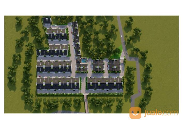 RUMAH CLUSTER LANTAI 2 DENGAN NUANSA RUMAH JEPANG DI TENGAH KOTA PEKANBARU