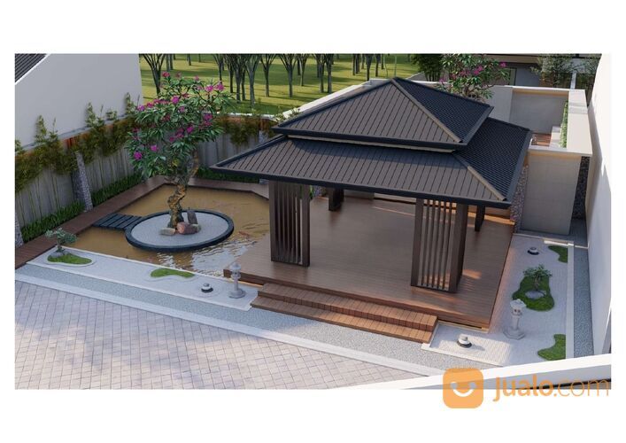 RUMAH CLUSTER LANTAI 2 DENGAN NUANSA RUMAH JEPANG DI TENGAH KOTA PEKANBARU