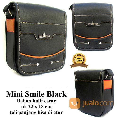 Sling bag Tas Kulit selempang Pria Boxy Oscar Mini