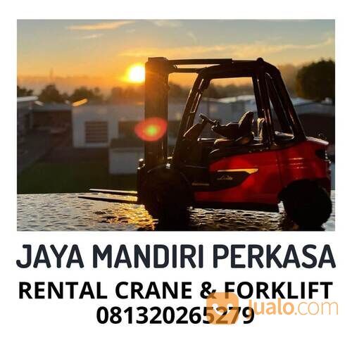 081320265279 RENTAL SEWA ALAT BERAT CRANE FORKLIFT SLIPI PALMERAH