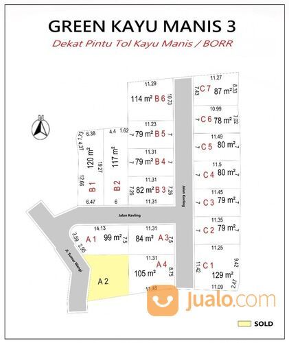 Tanah Kavling Green Kayu Manis Bogor Harga 2 Juta-an Per meter