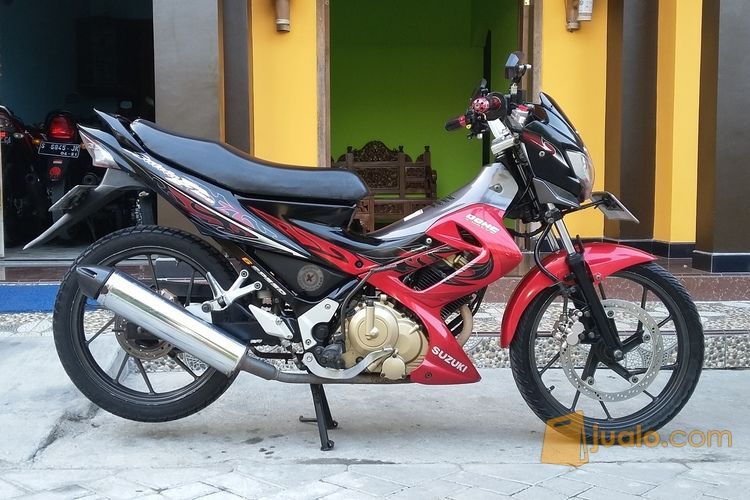 satria fu 150cc merah hitam