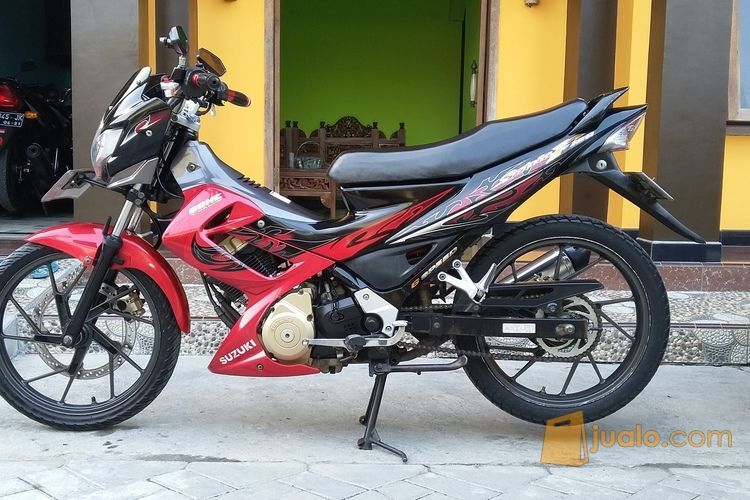 satria fu 150cc merah hitam
