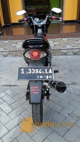 satria fu 150cc merah hitam