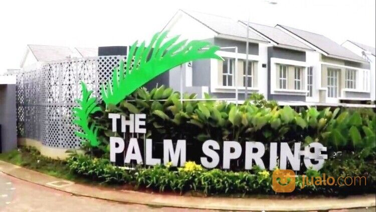 Rumah siap huni 2 lantai lebar 7x25 type 4KT Cluster Palm Spring JGC Jakarta Gar den City Cakung
