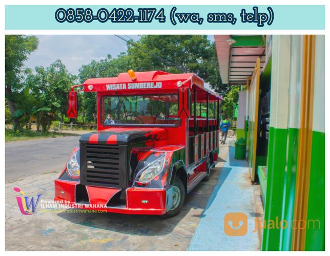 pabrik sepur mini kereta wisata / kereta kelinci mobil odong2 baru