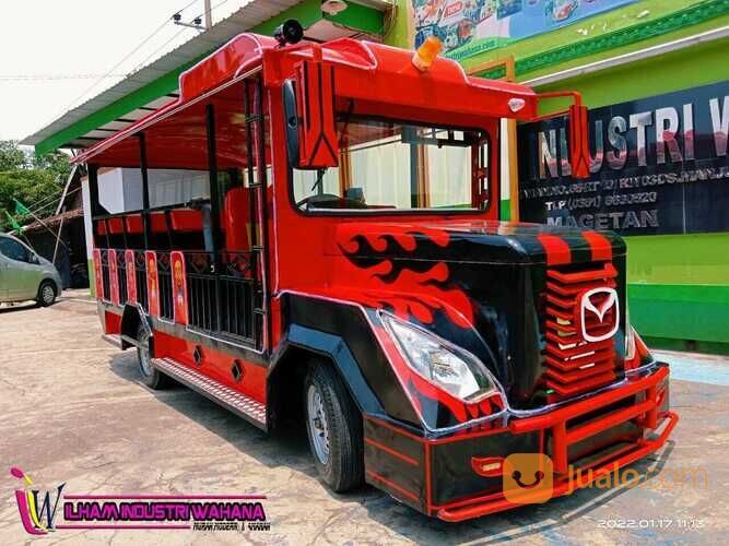 pabrik sepur mini kereta wisata / kereta kelinci mobil odong2 baru