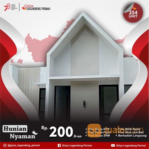 RUMAH DEKAT BANK BTN KCP WONOSARI PROMO 1 JUTA ALL IN