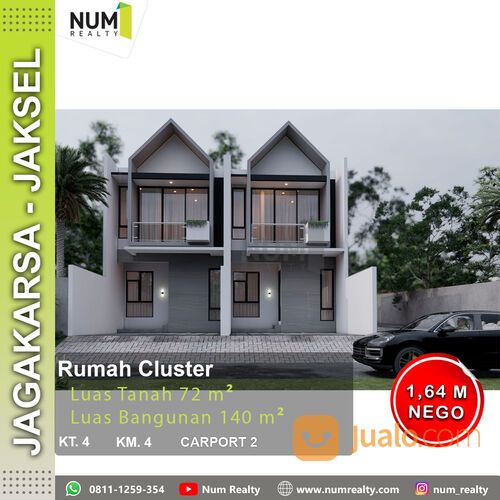 Rumah Cluster Rai House Residence Jagakarsa Jakarta Selatan