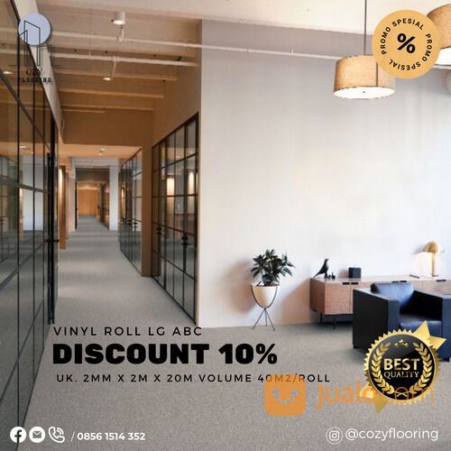 Vinyl Roll LG Hausys ABC Anti Bakteri Tebal 2mm