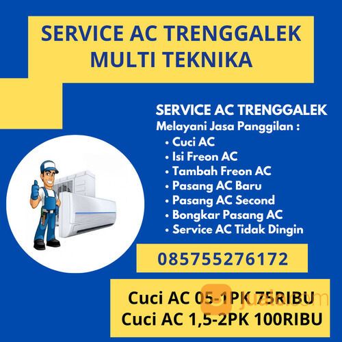 Jasa Bongkar Pasang AC Trenggalek 085755276172