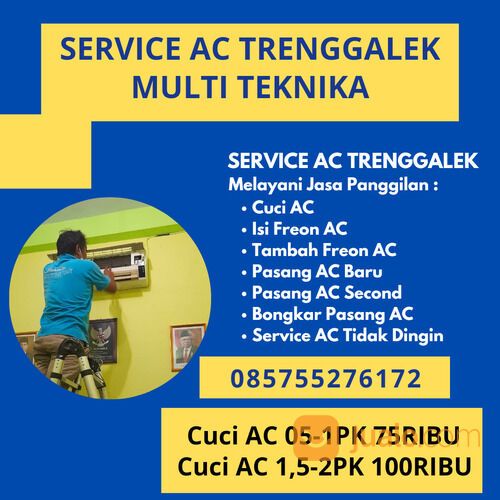 Jasa Bongkar Pasang AC Trenggalek 085755276172