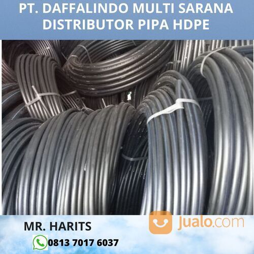 Pipa HDPE 1 1/2 inch PN10 - Pipa Air Bersih Murah 100m/roll