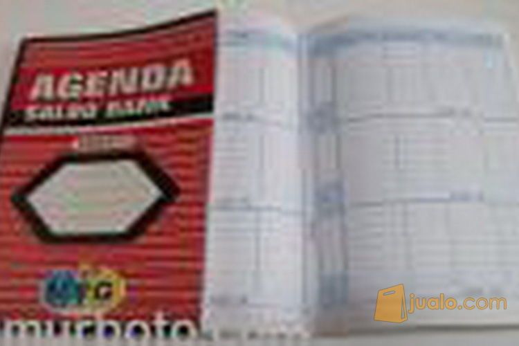 Buku Agenda Saldo Bank