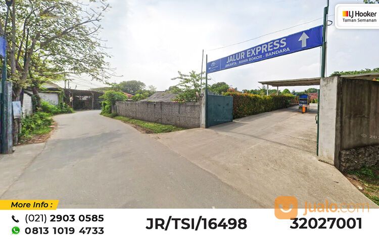 (TSI/16498) Kavling Jl. Raya Rawa Kompeni, Benda, 1.400 m², SHM