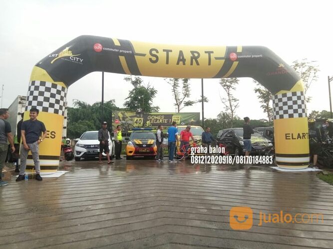 Balon gate / balon start finish terbaik (jogja) yogyakarta