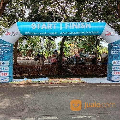 Balon gate / balon start finish terbaik (jogja) yogyakarta