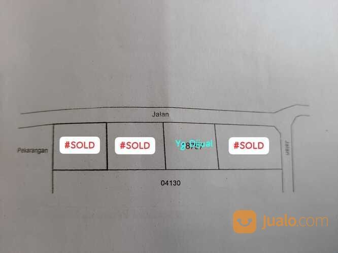Tanah Samping Perumahan GRIYA PITALOKA di Karanganyar Utara SD Model