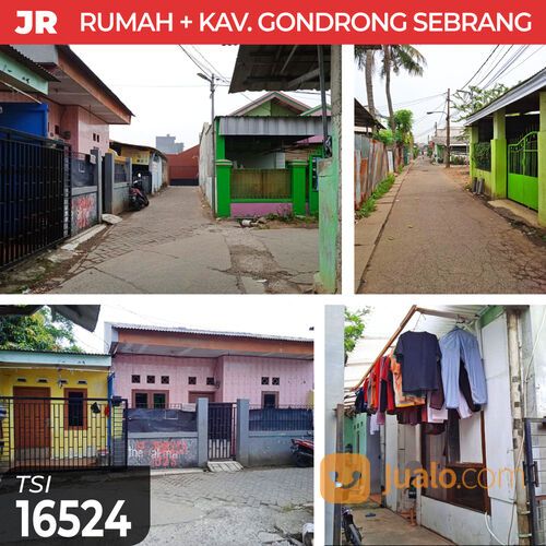(TSI/16524) Rumah + Kavling Gondrong Sebrang, Tangerang, 10x20 m², 1 Lt, SHM