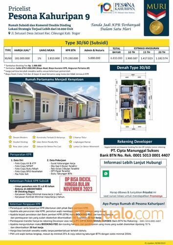 Pesona Kahuripan 9 Cileungsi Bogor