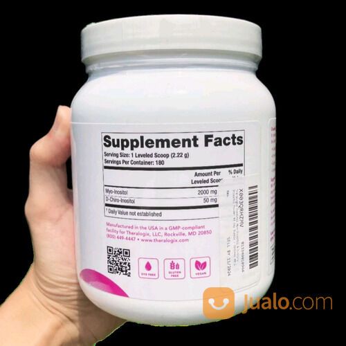 Suplemen PCOS Promil Sel Telur - Ovasitol Inositol 90 Days Theralogix ORIGINAL