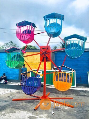 kincir mini bianglala isi 6 gerbong siap kirim