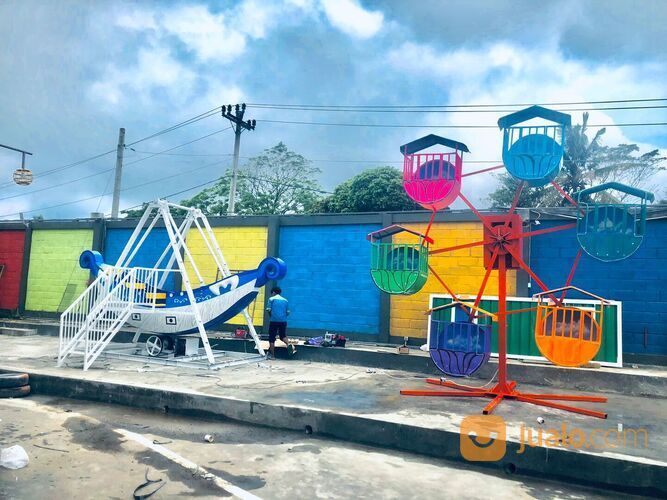 kincir mini bianglala isi 6 gerbong siap kirim