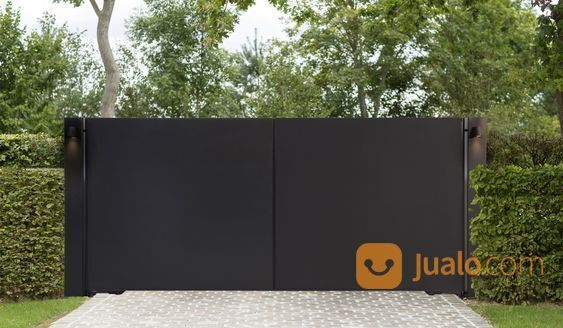 pager gerbang full besi plat