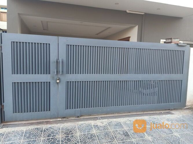 pager gerbang full besi plat