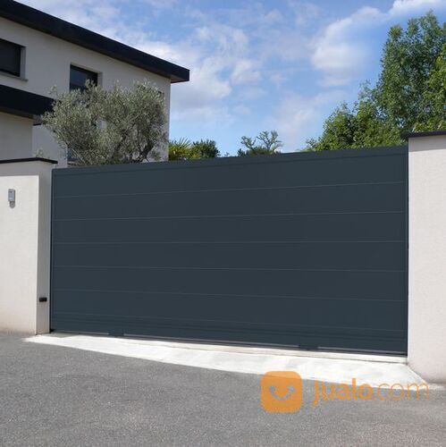 pager gerbang full besi plat