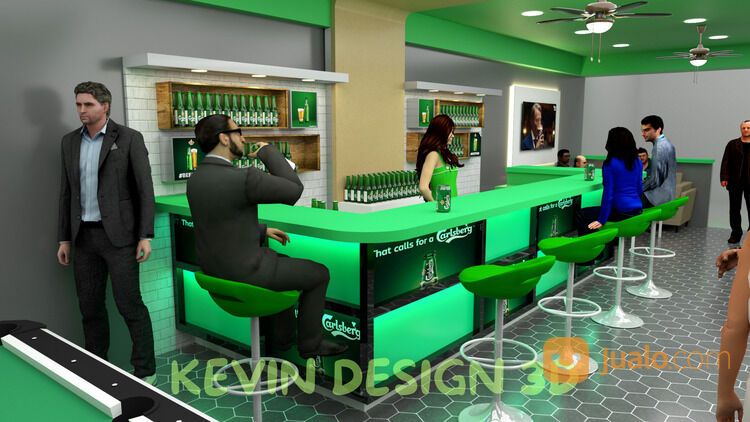 JASA DESIGN & RENDER SKETCHUP (INTERIOR & EXTERIOR)