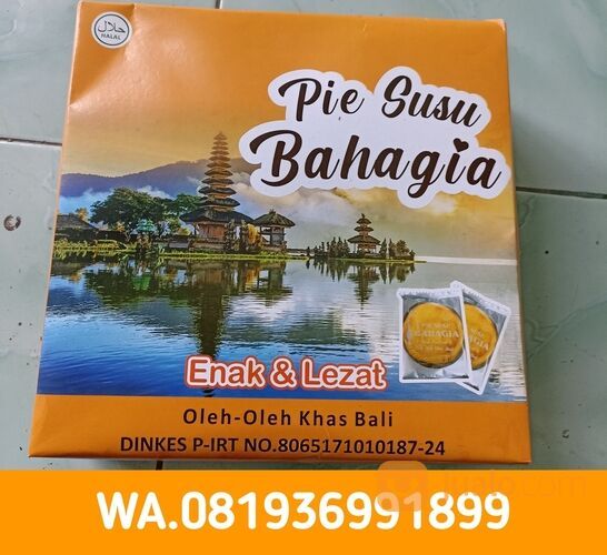 Pie susu bahagia khas bali