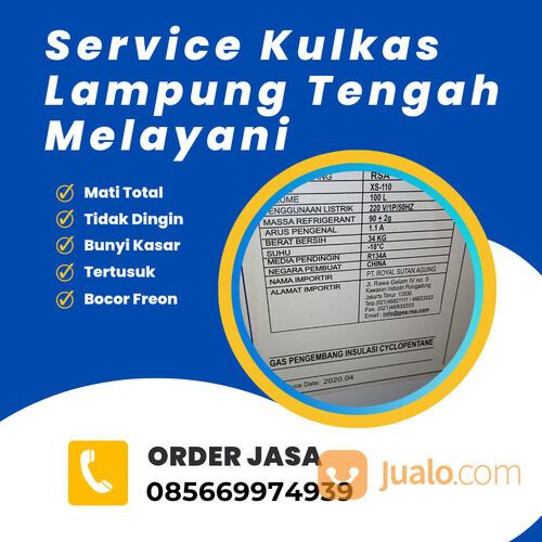 Service Kulkas Panggilan Lampung Tengah 085669974939