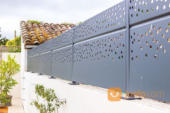 pagar besi plat cutting