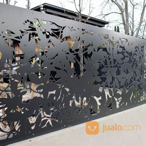 pagar besi plat cutting