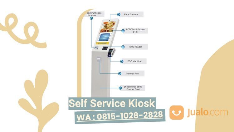 Promo! Self Sercive Kiosk Jakarta, WA : 081510282828, kiosk touch screen, contoh kiosk