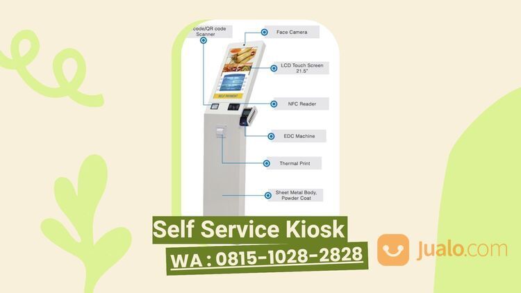 Promo! Self Sercive Kiosk Terbaik Jakarta, WA : 081510282828, contoh kiosk