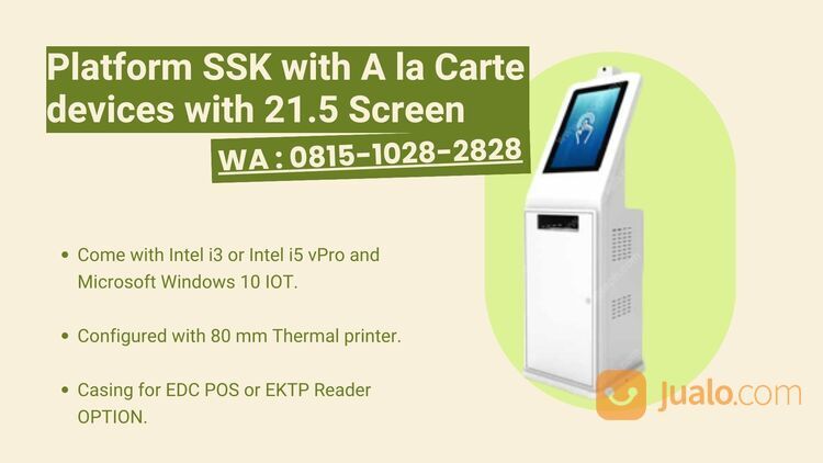 Promo! Self Sercive Kiosk Terbaik Jakarta, WA : 081510282828, contoh kiosk