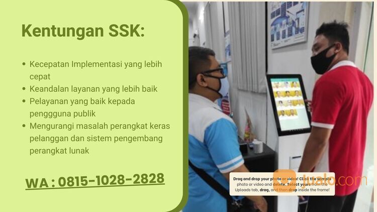 Promo! Self Sercive Kiosk Terbaik Jakarta, WA : 081510282828, contoh kiosk